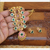 ELEGANT KERALA TRADITIONAL PALAKKA NECKLACE SET UTV842 - Necklace Set