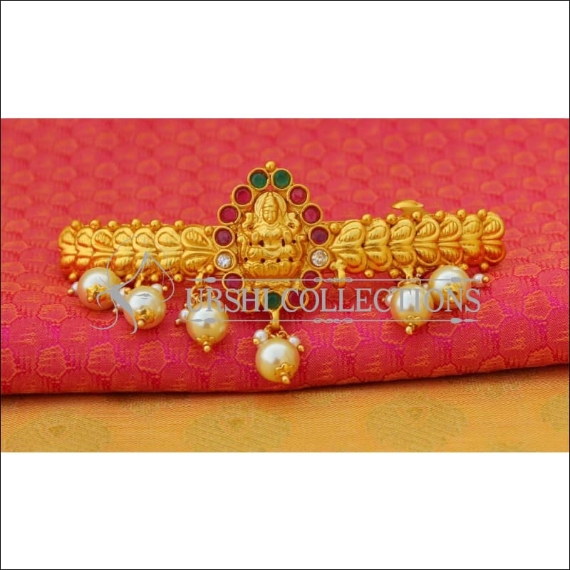 Elegant Matte Finish Lakshmi Hair Clip UC-NEW1542 - Multi - Hair Clips
