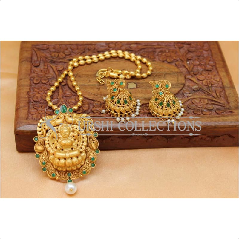 Elegant Matte Finish Pendant Set UC-NEW1130 - Green - Pendant Set