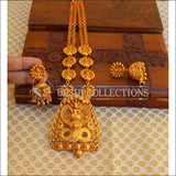 Elegant Matte Finish Temple Necklace Set UC-NEW184 - Multi - Necklace Set