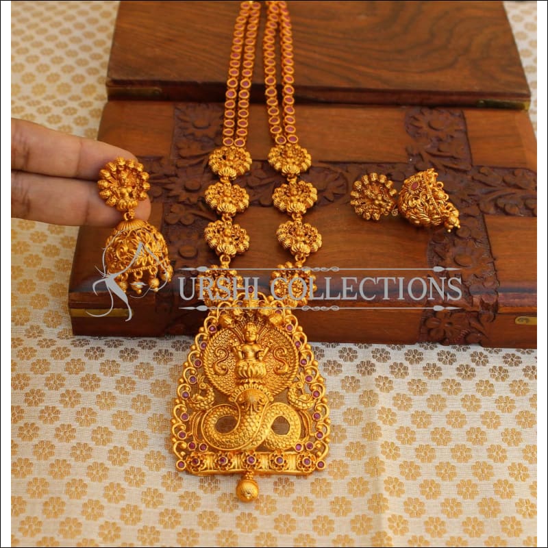 Temple collection clearance necklace set