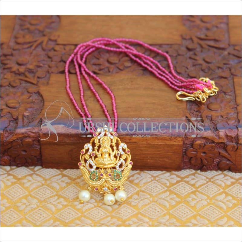 ELEGANT MATTE FINISH TEMPLE PENDANT UTV368 - Pendant Set