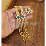 ELEGANT MULTY LAYER PALAKKA NECKLACE SET UTV755 - Necklace Set