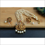 ELEGANT MULTY LAYER PEARL NECKLACE SET UTV559 - Necklace Set