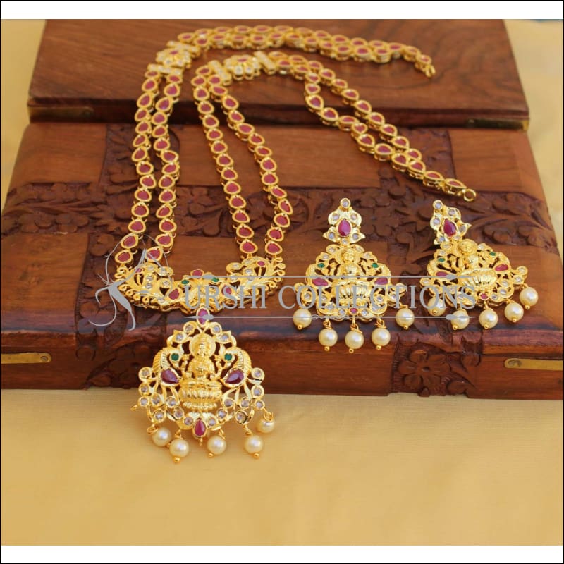 Elegant Traditional Lakshmi Necklace set UC-NEW79 - Necklace Set