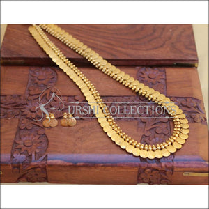 GOLD PLATED COIN NECKLACE SET UC-NEW3127 - Necklace Set