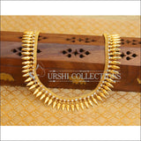 Gold plated kerala style necklace M186 - Necklace Set