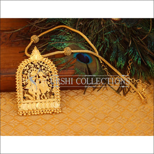 Gold plated kerala style Temple necklace M185 - Necklace Set