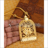 Gold plated kerala style Temple necklace M185 - Necklace Set