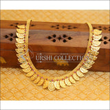 Gold plated kerala style Temple necklace M187 - Necklaces