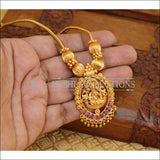 Gold plated Temple Necklace M239 - Necklace Set