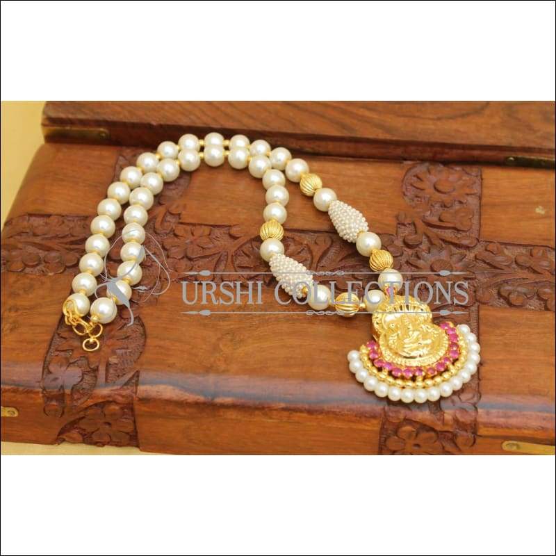 HANDMADE TEMPLE NECKLACE SET UC-NEW2881 - Necklace Set