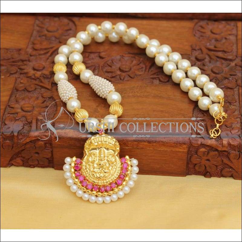 HANDMADE TEMPLE NECKLACE SET UC-NEW2881 - Necklace Set