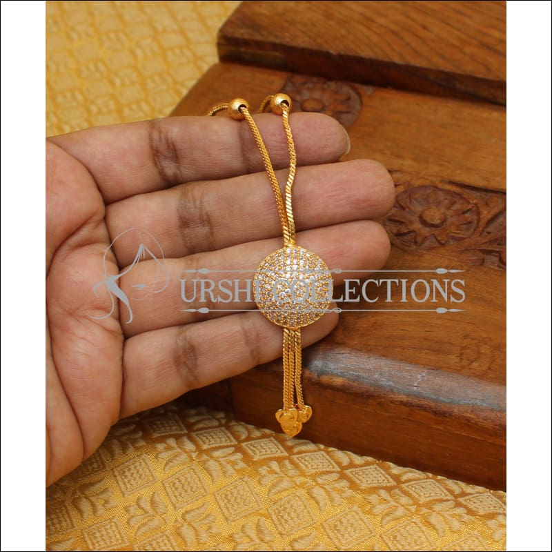 High gold Kerala style Gold chain M252 - Necklace Set