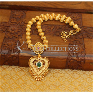 High gold Kerala style Necklace M258 - Necklace Set