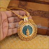 High gold Kerala style Palakka Krishna Necklace M247 - Necklace Set