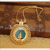 High gold Kerala style Palakka Krishna Necklace M247 - Necklace Set