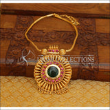 High gold Kerala style Palakka Necklace M244 - Necklace Set