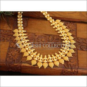 Kerala style gold plated necklace M593 - Necklace Set