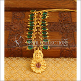 Kerala style gold plated temple necklace M349 - Necklace Set