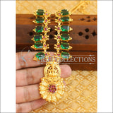 Kerala style gold plated temple necklace M349 - Necklace Set