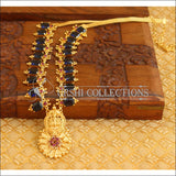 Kerala style gold plated temple necklace M50 - Necklace Set