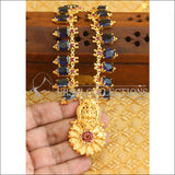 Kerala style gold plated temple necklace M50 - Necklace Set