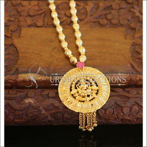 Kerala style Temple Gold plated necklace M592 - Necklace Set