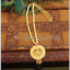 Kerala style Temple Gold plated necklace M592