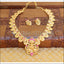 Lovely Designer Gold Plated Kerala Style Temple Necklace Set M52