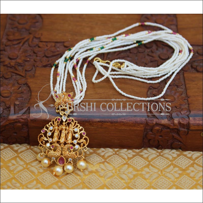 LOVELY DESIGNER RAMPARIVAR PENDANT SET UTV80 - Pendant Set