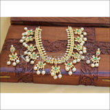 LOVELY GOLD PLATED NECKLACE SET UC-NEW3121 - MULTI - Necklace Set