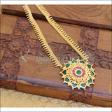 Lovely Kerala Design Gold Plated Palakka Necklace M56 - Necklace Set
