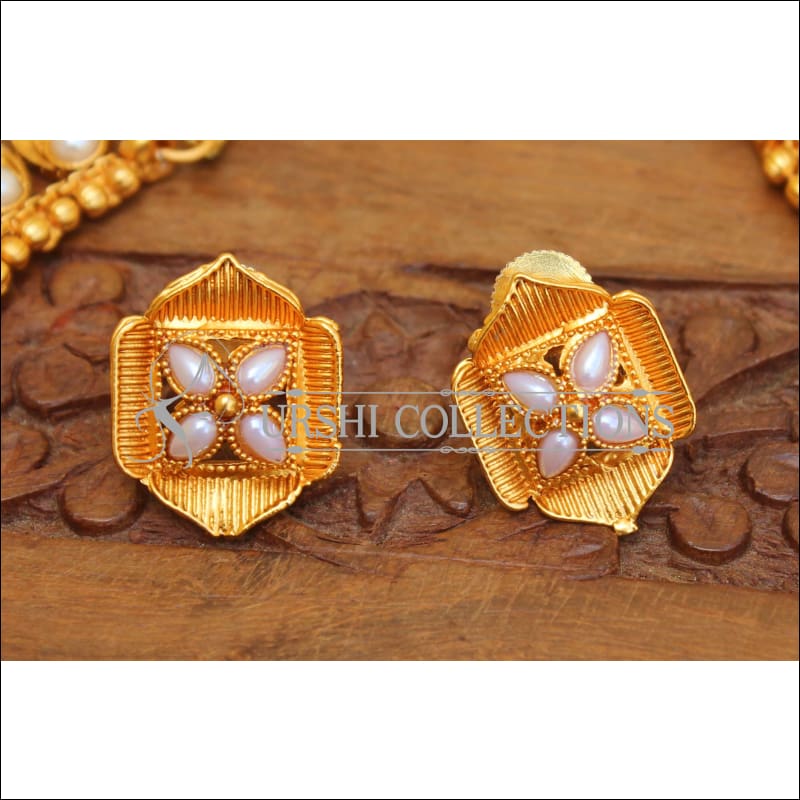 Lovely matte finish necklace set M98 - Necklace Set