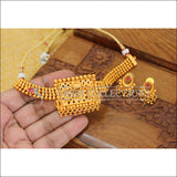 Lovely matte finish Peacock necklace set M108 - Necklace Set
