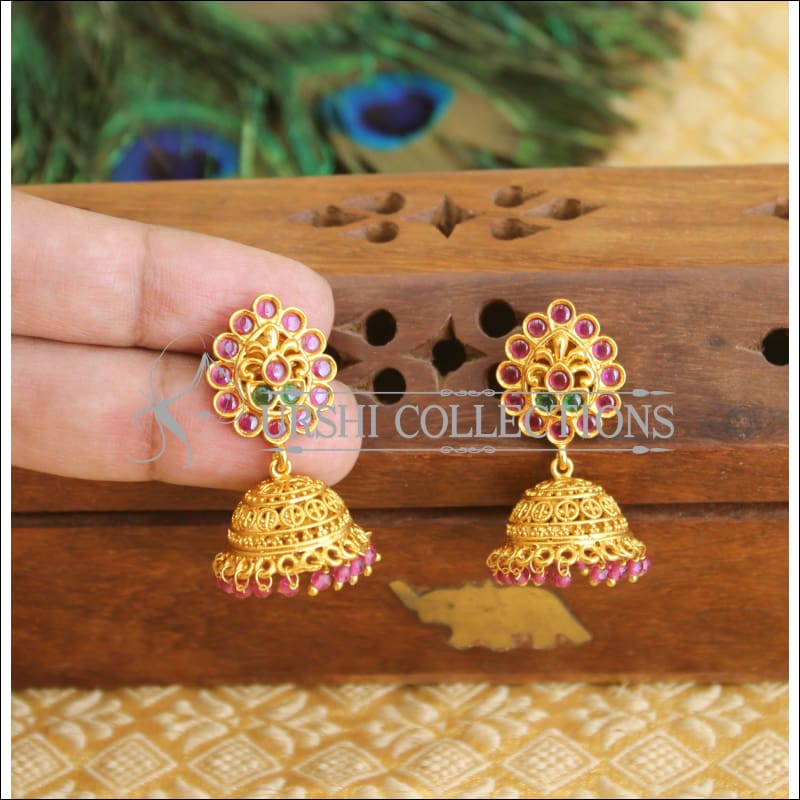 Matte finish Earrings M320 - Earrings