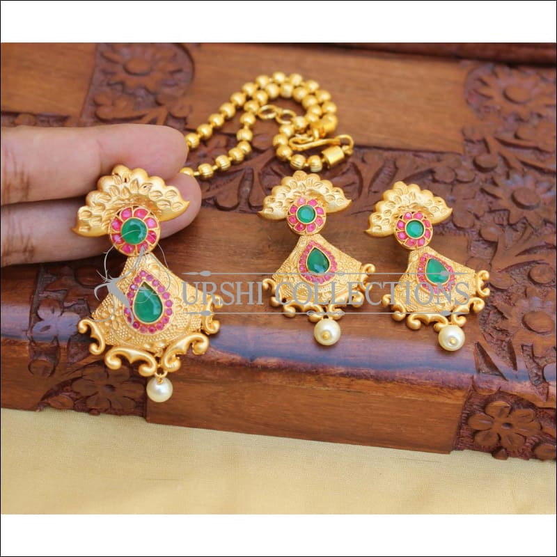 MATTE FINISH MULTI COLOUR PENDANT SET UC-NEW3022 - Pendant Set