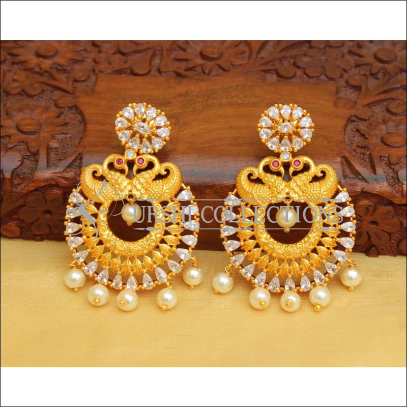 Buy Manomay latest design new pattern gold plated earring for womengirls  Online  399 from ShopClues