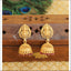 Matte finish temple earrings M321