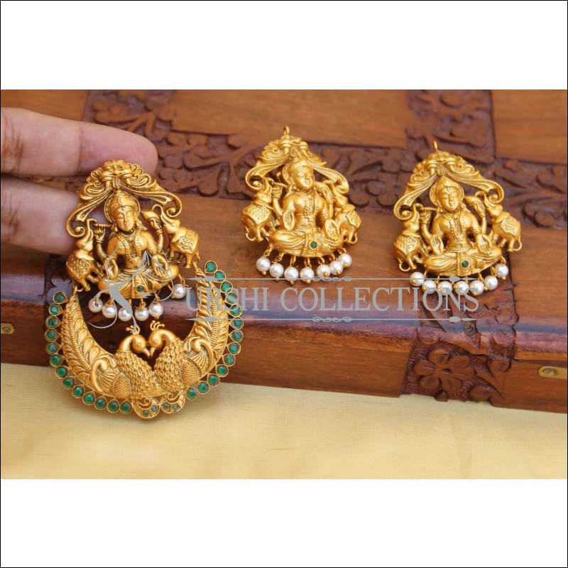 MATTE FINISH TEMPLE PENDANT SET UC-NEW3020 - Pendant Set