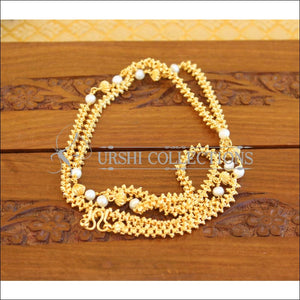 Micro gold plated Long chain M642 - Necklace Set