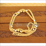 Micro gold plated Long chain M642 - Necklace Set